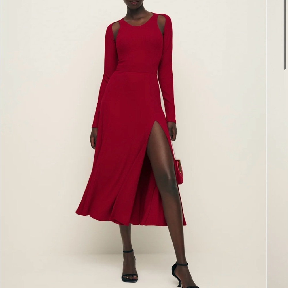 Reformation Lorelai Knit Dress